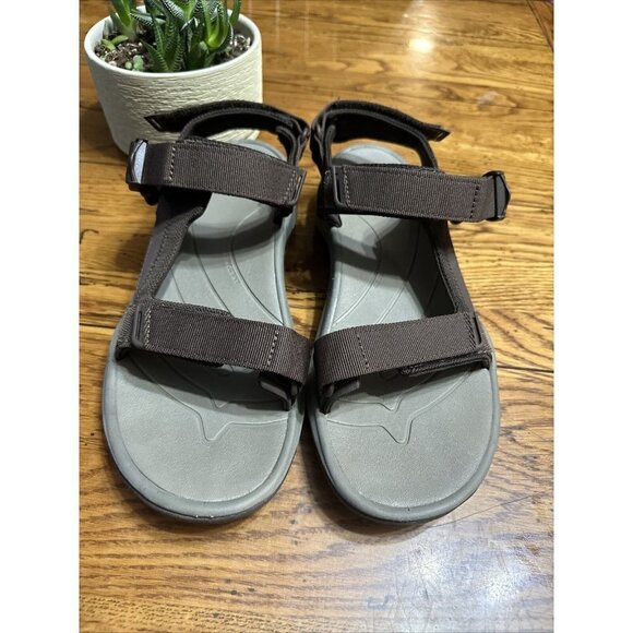 TEVA Mens Size 12 Adjustable Strap Brown Sports Sandals main image 4